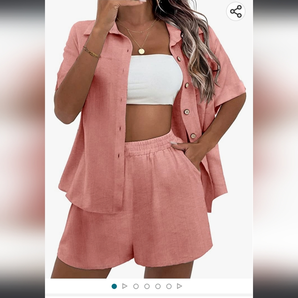 Matching Set Classic Lounge Set Shorts and T-shirt